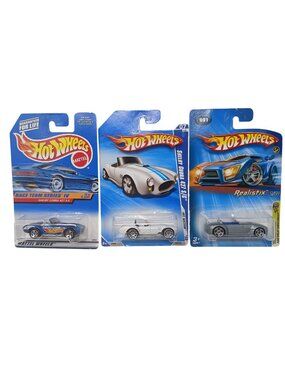 3 Hot Wheels Ford Shelby Cobra Concept & Models NEW #D-50